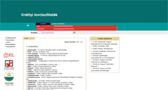 Desktop Screenshot of levlistak.adatbank.transindex.ro