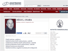 Tablet Screenshot of degi.adatbank.transindex.ro