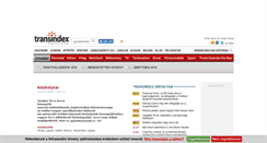 Desktop Screenshot of kozhelytar.transindex.ro