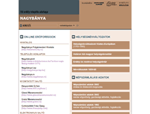 Tablet Screenshot of nagybanya.adatbank.transindex.ro