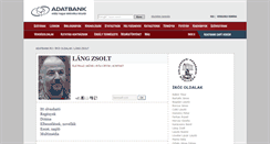 Desktop Screenshot of langzsolt.adatbank.transindex.ro