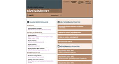 Desktop Screenshot of kezdivasarhely.adatbank.transindex.ro