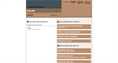Desktop Screenshot of halmi.adatbank.transindex.ro