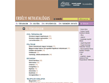Tablet Screenshot of netkatalogus.adatbank.transindex.ro