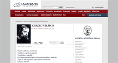 Desktop Screenshot of keszeg.adatbank.transindex.ro