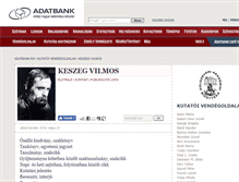 Tablet Screenshot of keszeg.adatbank.transindex.ro