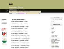 Tablet Screenshot of lato.adatbank.transindex.ro