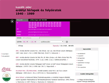 Tablet Screenshot of kuszalik1.adatbank.transindex.ro