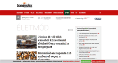Desktop Screenshot of eletmod.transindex.ro