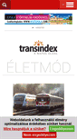 Mobile Screenshot of eletmod.transindex.ro