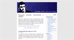 Desktop Screenshot of gyengezsolt.egologo.transindex.ro