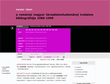 Tablet Screenshot of meister2.adatbank.transindex.ro