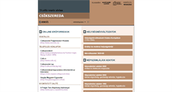 Desktop Screenshot of csikszereda.adatbank.transindex.ro