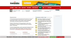 Desktop Screenshot of hirlevel.transindex.ro
