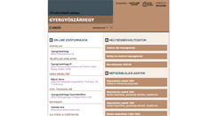 Desktop Screenshot of gyergyoszarhegy.adatbank.transindex.ro
