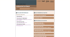 Desktop Screenshot of csikszentgyorgy.adatbank.transindex.ro