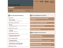 Tablet Screenshot of barot.adatbank.transindex.ro