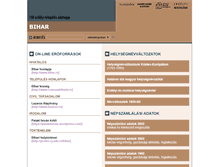Tablet Screenshot of bihar.adatbank.transindex.ro