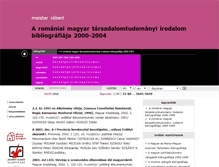 Tablet Screenshot of meister3.adatbank.transindex.ro