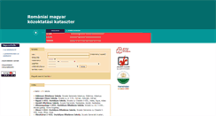 Desktop Screenshot of kataszter.adatbank.transindex.ro