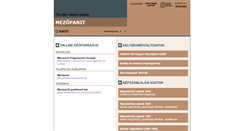Desktop Screenshot of mezopanit.adatbank.transindex.ro