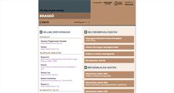 Desktop Screenshot of brasso.adatbank.transindex.ro