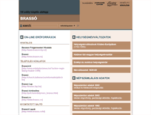 Tablet Screenshot of brasso.adatbank.transindex.ro
