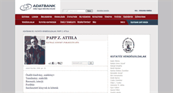 Desktop Screenshot of pappz.adatbank.transindex.ro