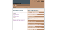 Desktop Screenshot of lovete.adatbank.transindex.ro