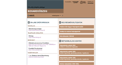 Desktop Screenshot of bihardioszeg.adatbank.transindex.ro