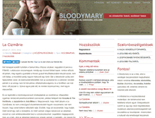 Tablet Screenshot of bloodymary.transindex.ro