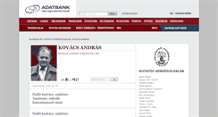 Desktop Screenshot of kovacs.adatbank.transindex.ro