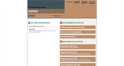 Desktop Screenshot of egeres.adatbank.transindex.ro